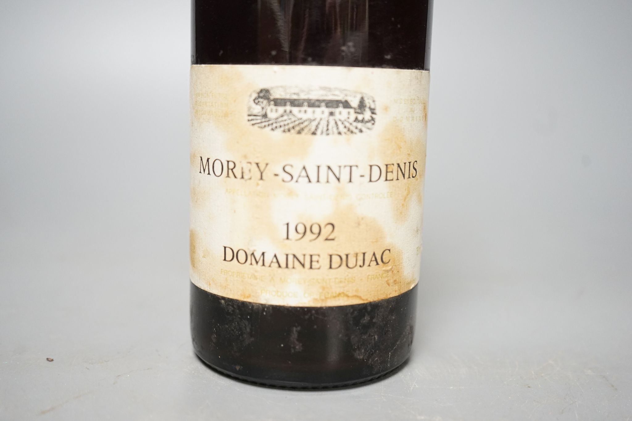 One bottle of Morey-St-Denis, 1992